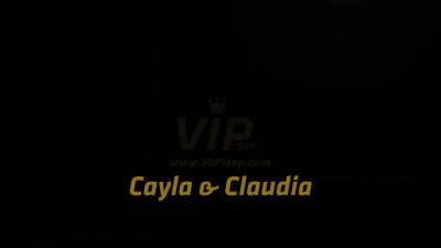 VIPissy Cayla And Claudia Macc Magic Fingers