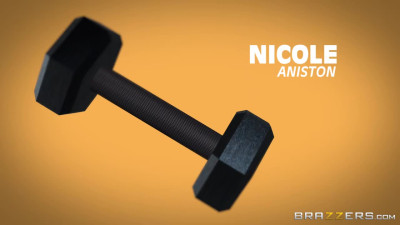 BigTitsInSports Nicole Aniston And Abigail Mac Gym And Juice