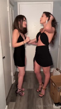 OnlyFans LilWaifuLia And LotusBombb New Years Fuck Squirt Show VERTICAL PP