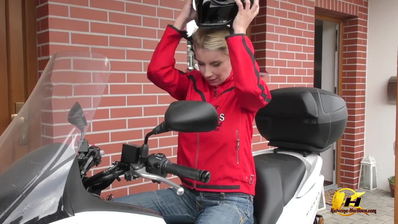 KaterinaHartlova Back To Home On Motorbike LEWD - Porn video | ePornXXX