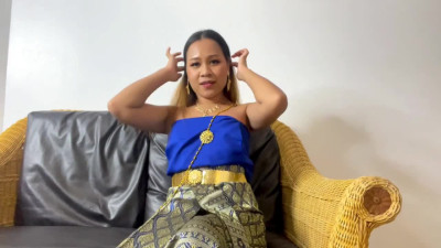 OnlyFans TUKTUK Fucked In Thai Traditional Dress